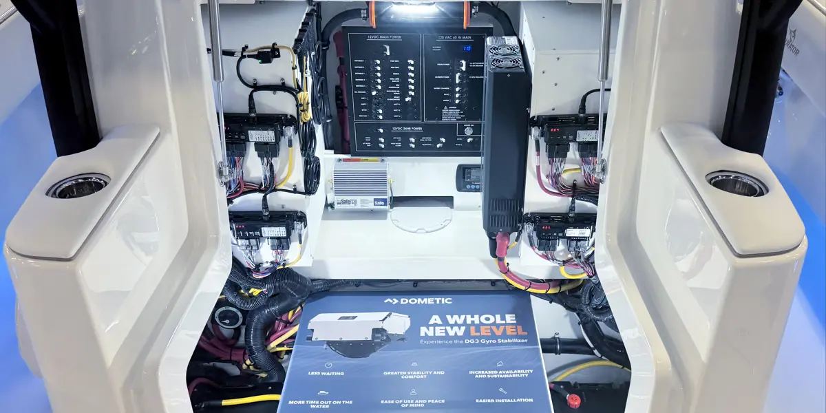 Dometic DG3 Installed On Regulator 35 Web