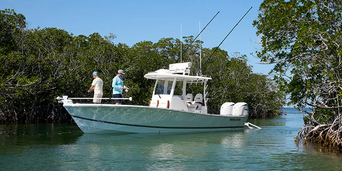 Regulator Why Fishing Shallow