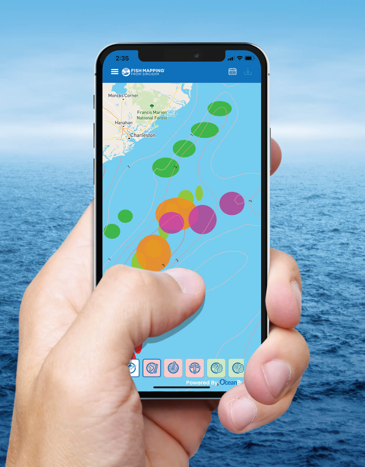 SXM FM App Screen Image