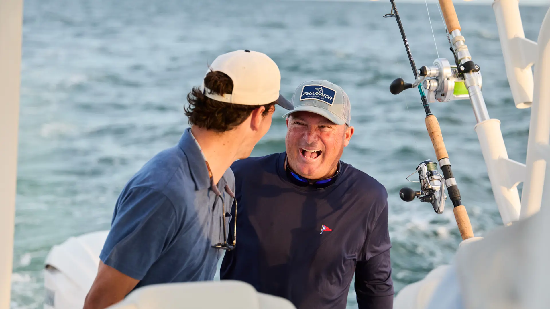 Reg31 2100X1400 Lifestyle Dad & Son Laugh 3 Regulator Cape Cod 00 79 WG